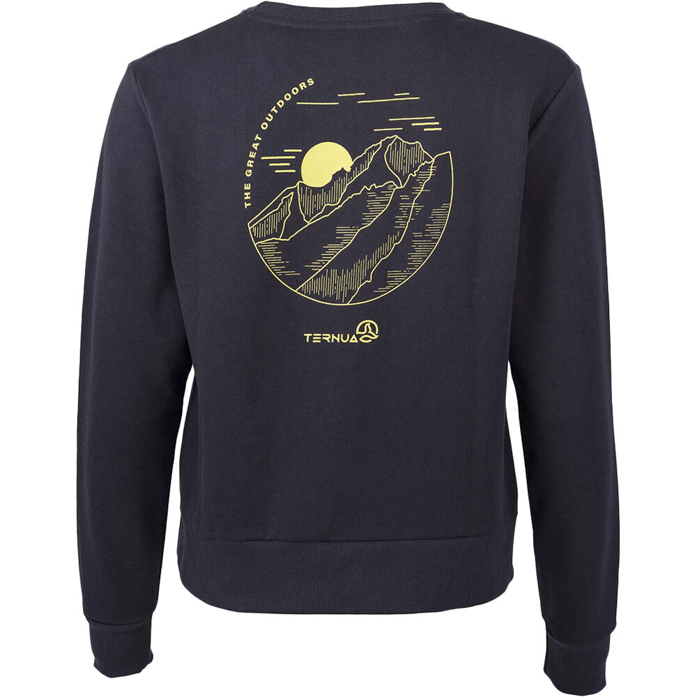 Ternua Sudaderas Montaña Mujer SENARTA vista trasera