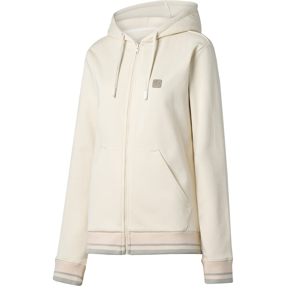 Ternua Sudaderas Montaña Mujer SHORES REGENERATIVE JKT W vista frontal