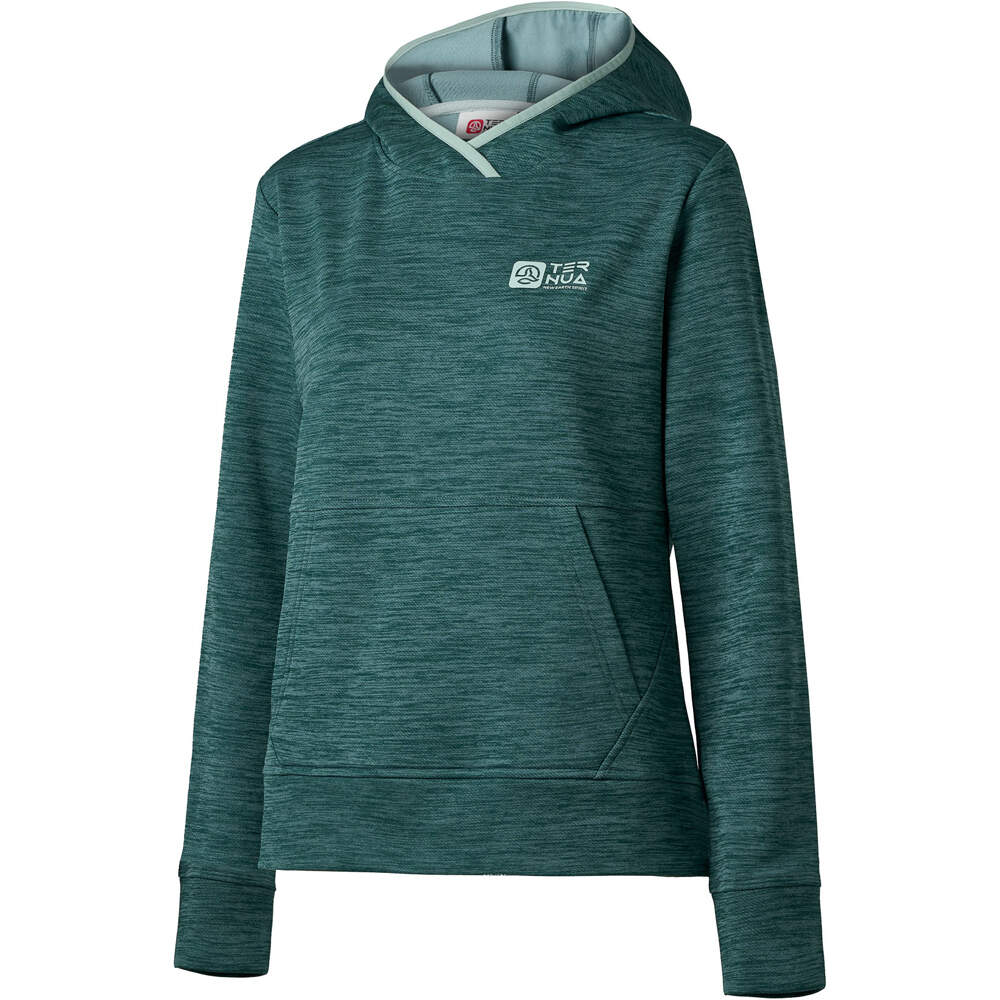 Ternua Sudaderas Montaña Mujer TOSLOW HOODY W vista frontal