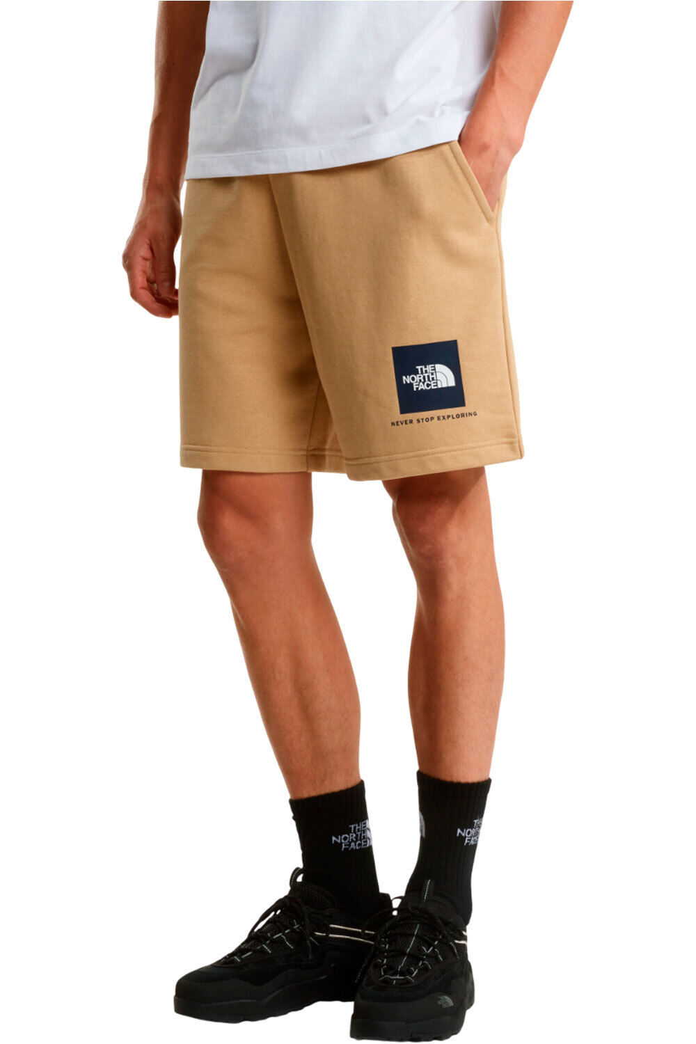 The North Face bermudas hombre M BOX NSE LIGHT REGULAR SHORTS vista frontal