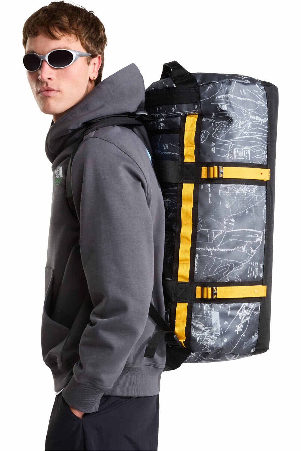 The North Face bolsas deporte BASE CAMP DUFFEL - M vista frontal