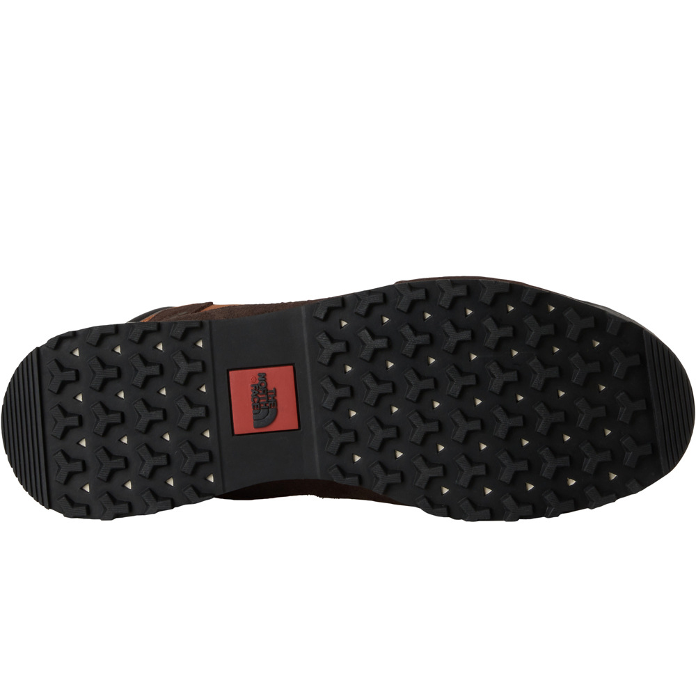The North Face bota trekking hombre M BACK-TO-BERKELEY IV TEXTILE WP vista trasera