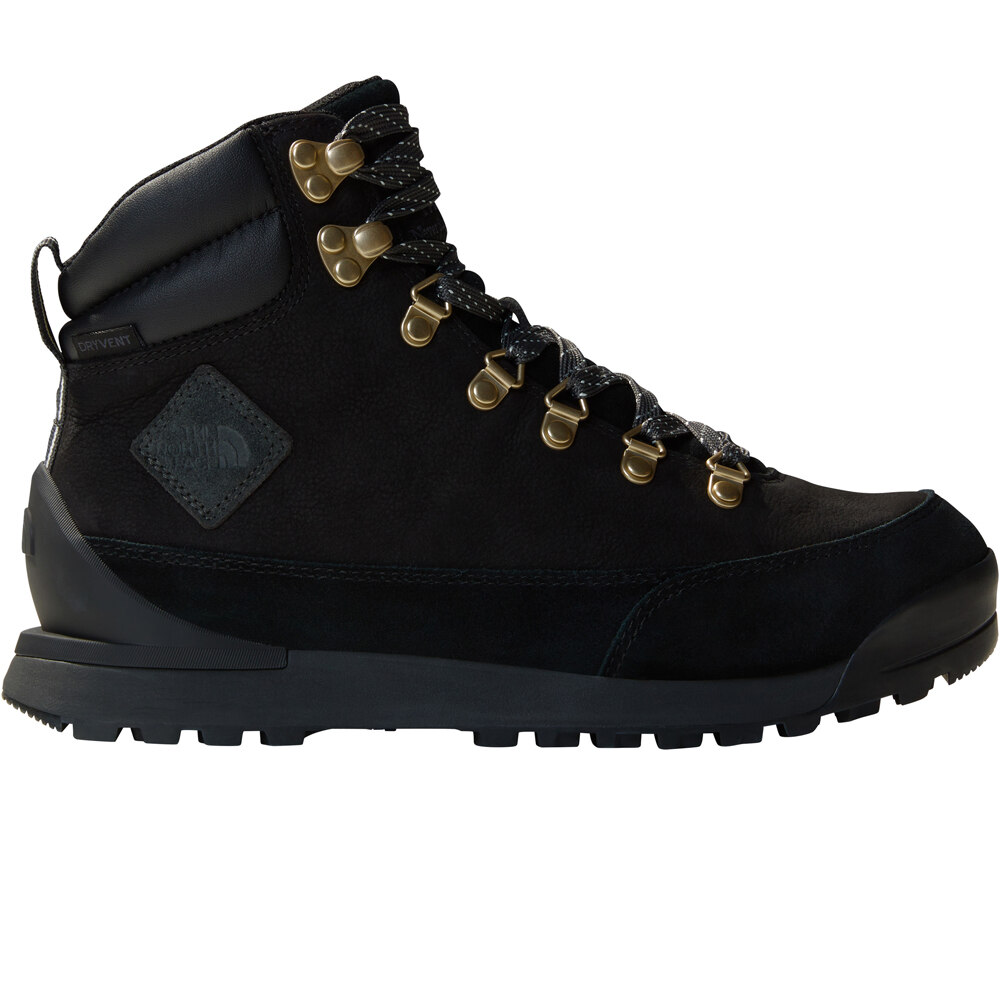 The North Face bota trekking mujer W BACK-TO-BERKELEY IV LEATHER WP lateral exterior