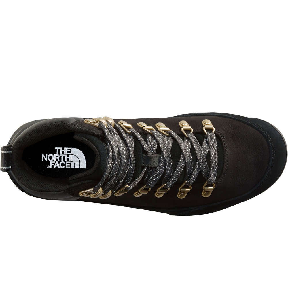 The North Face bota trekking mujer W BACK-TO-BERKELEY IV LEATHER WP vista superior