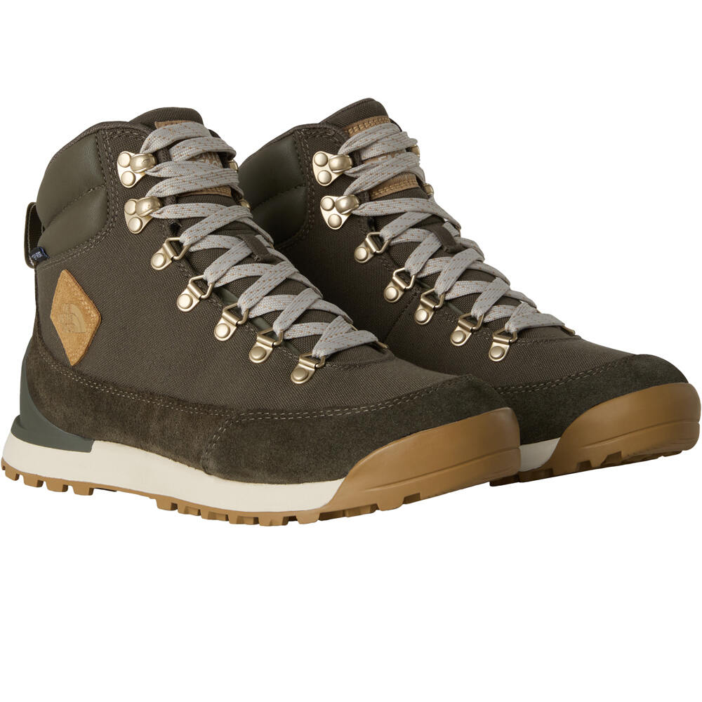 The North Face bota trekking mujer W BACK-TO-BERKELEY IV TEXTILE WP lateral interior