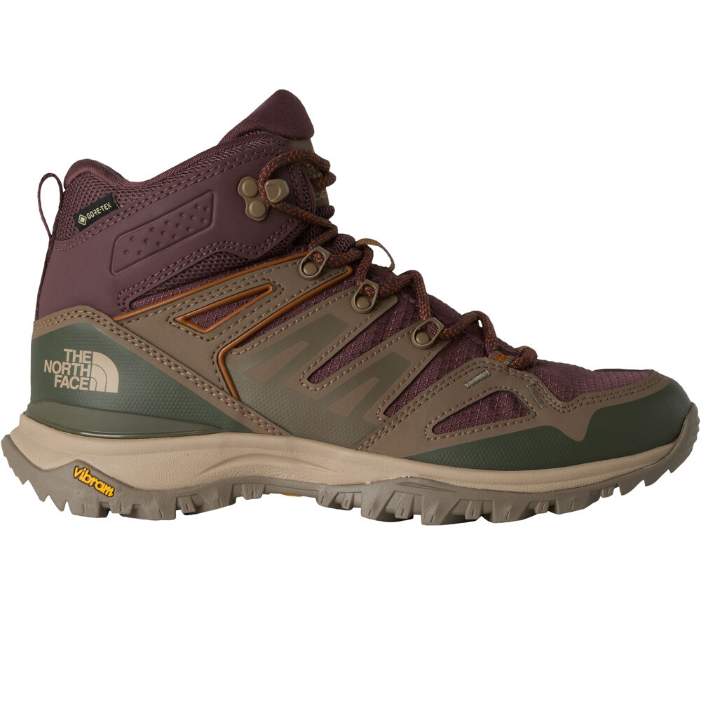 The North Face bota trekking mujer W HEDGEHOG MID GORE-TEX lateral exterior