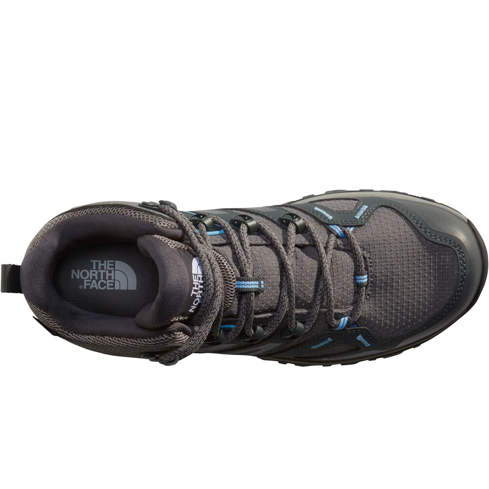 The North Face bota trekking mujer W HEDGEHOG MID GORE-TEX vista superior