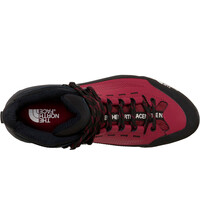 The North Face bota trekking mujer W VERTO ALPINE MID GORE-TEX vista trasera