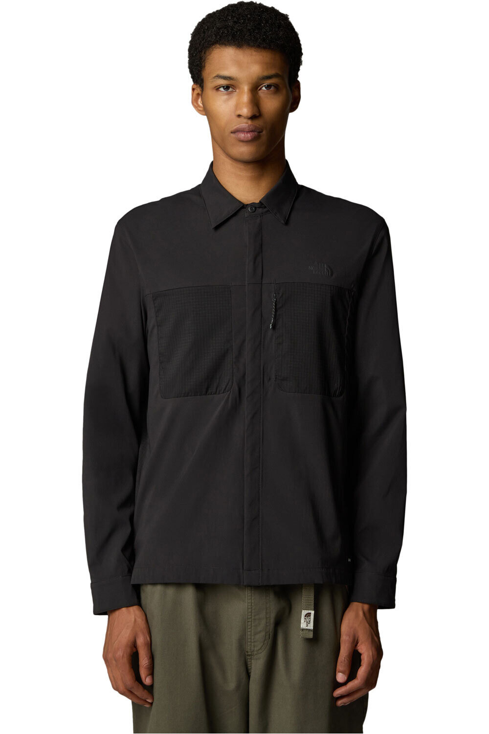 The North Face camisa manga larga hombre M L/S LIGHTRANGE SHIRT vista frontal