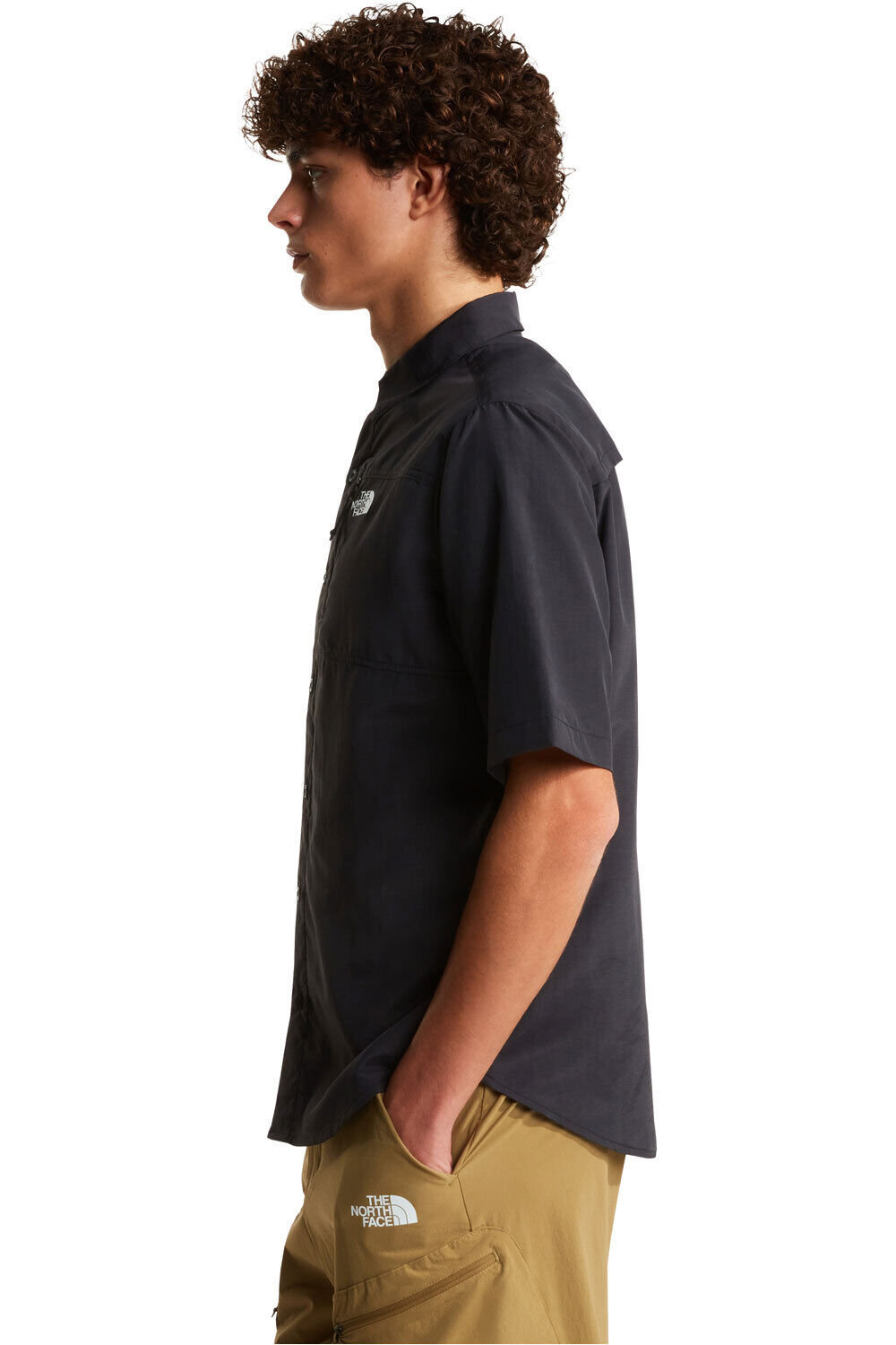 The North Face camisa montaña manga corta hombre M SEQUOIA SHORT SLEEVE SHIRT 03