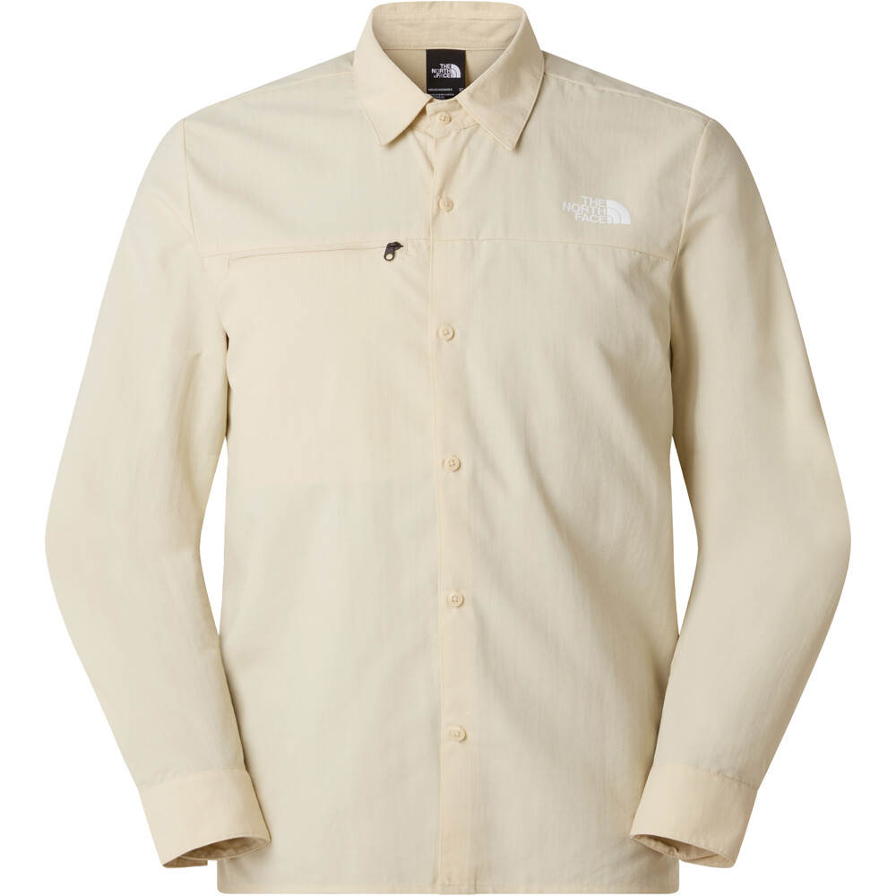 The North Face camisa montaña manga larga hombre M PACKABLE LONG SLEEVE SHIRT 04