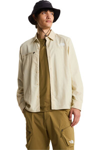 The North Face camisa montaña manga larga hombre M PACKABLE LONG SLEEVE SHIRT vista detalle