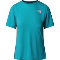 The North Face camiseta entrenamiento manga corta mujer W SUMMIT HIGH TRAIL S/S vista detalle