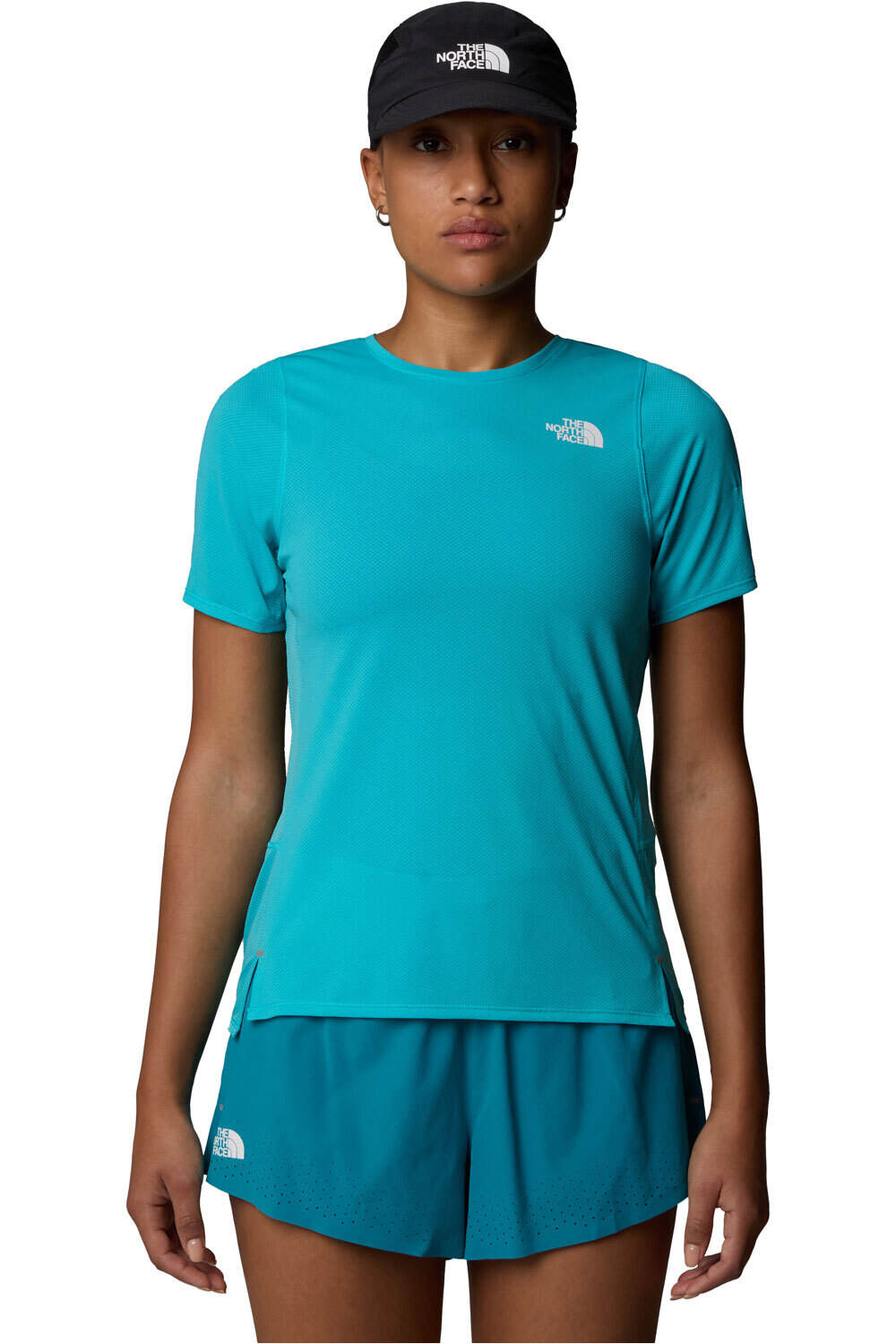 The North Face camiseta entrenamiento manga corta mujer W SUMMIT HIGH TRAIL S/S vista frontal