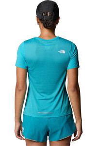 The North Face camiseta entrenamiento manga corta mujer W SUMMIT HIGH TRAIL S/S vista trasera