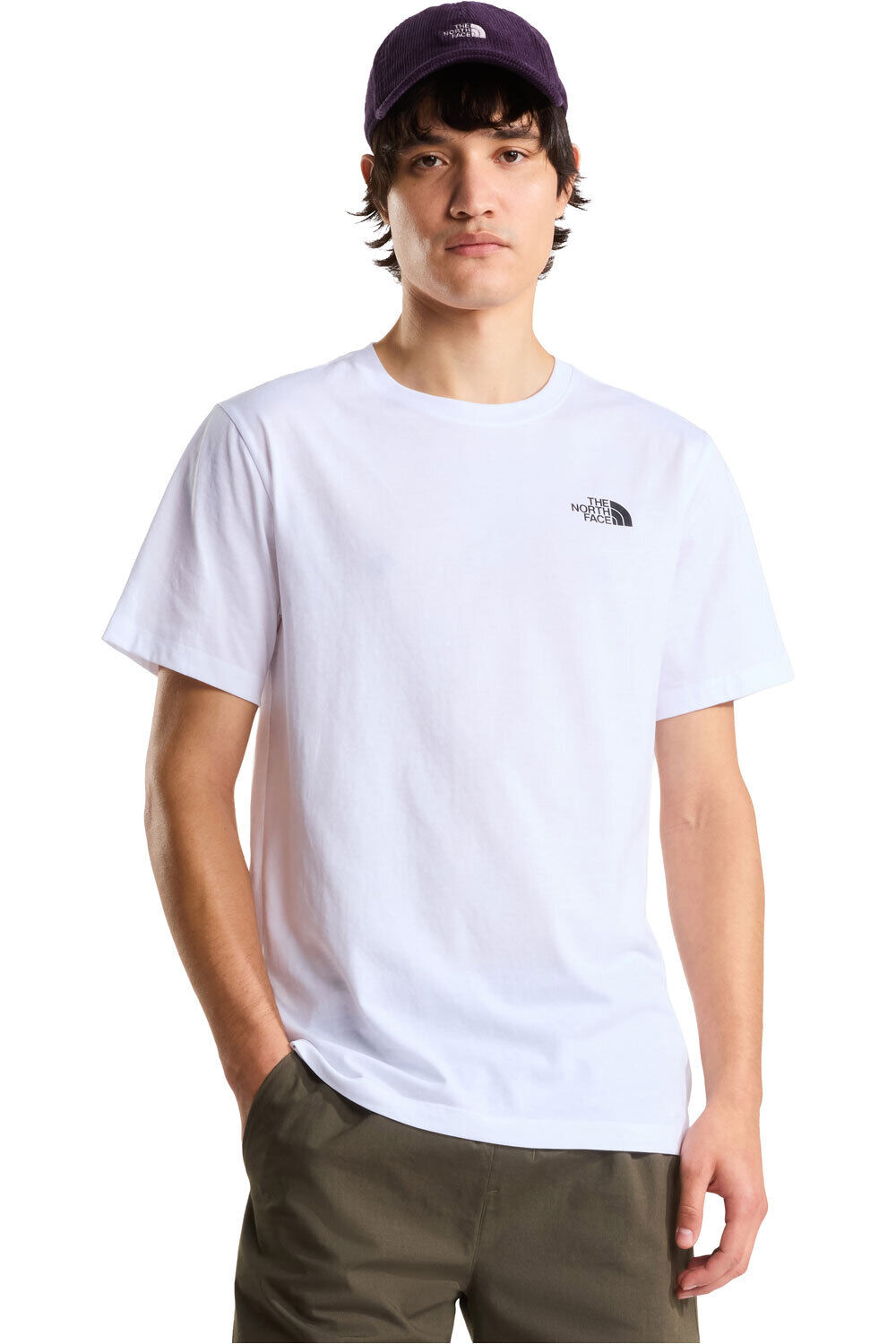 The North Face camiseta manga corta hombre M EVOLUTION BOX NSE REGULAR SHORT SLEEVE vista frontal