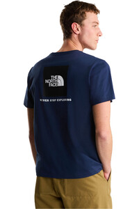 The North Face camiseta manga corta hombre M EVOLUTION BOX NSE REGULAR SHORT SLEEVE vista trasera