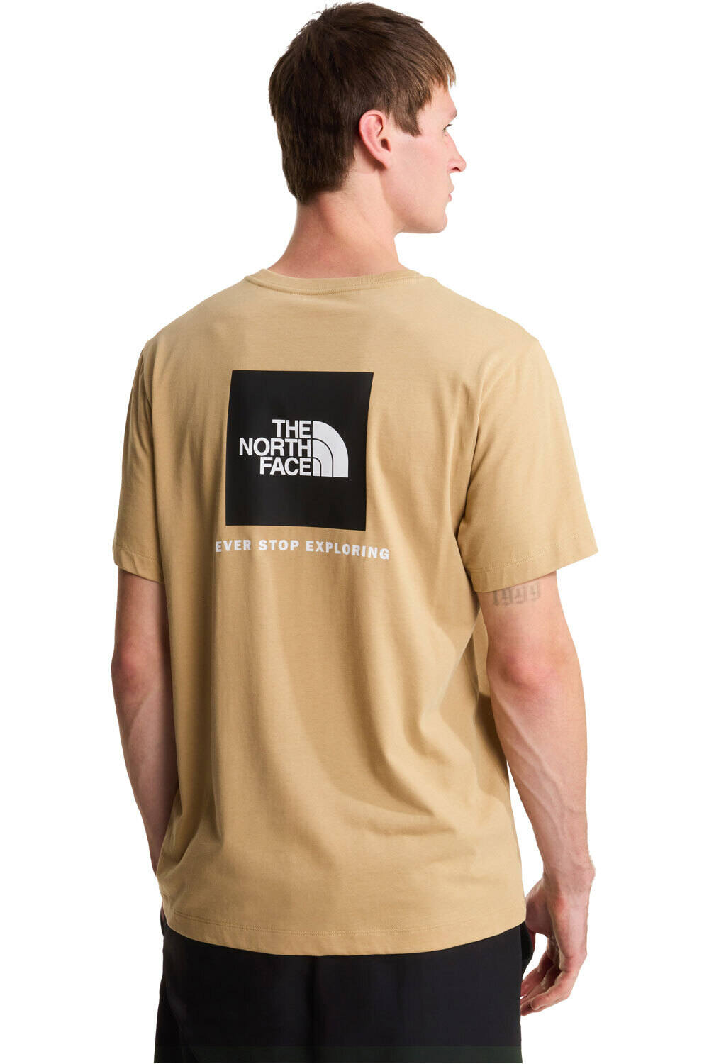 The North Face camiseta manga corta hombre M EVOLUTION BOX NSE vista trasera