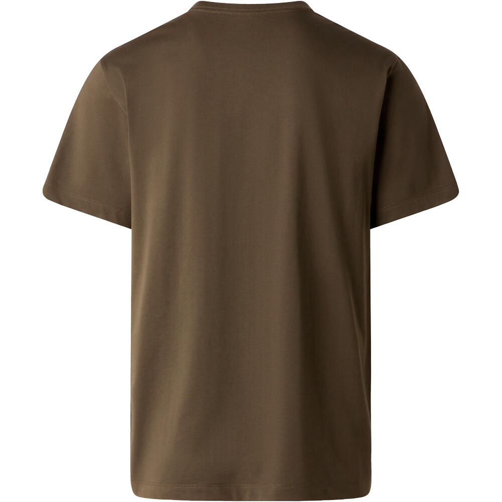 The North Face camiseta manga corta hombre M EVOLUTION SIMPLE DOME REGULAR SHORT SL vista detalle