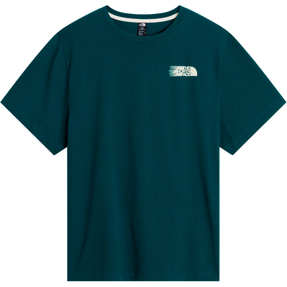 The North Face camiseta manga corta hombre M RETRO TRAIL RLX SS TEE-GRAPHIC vista detalle