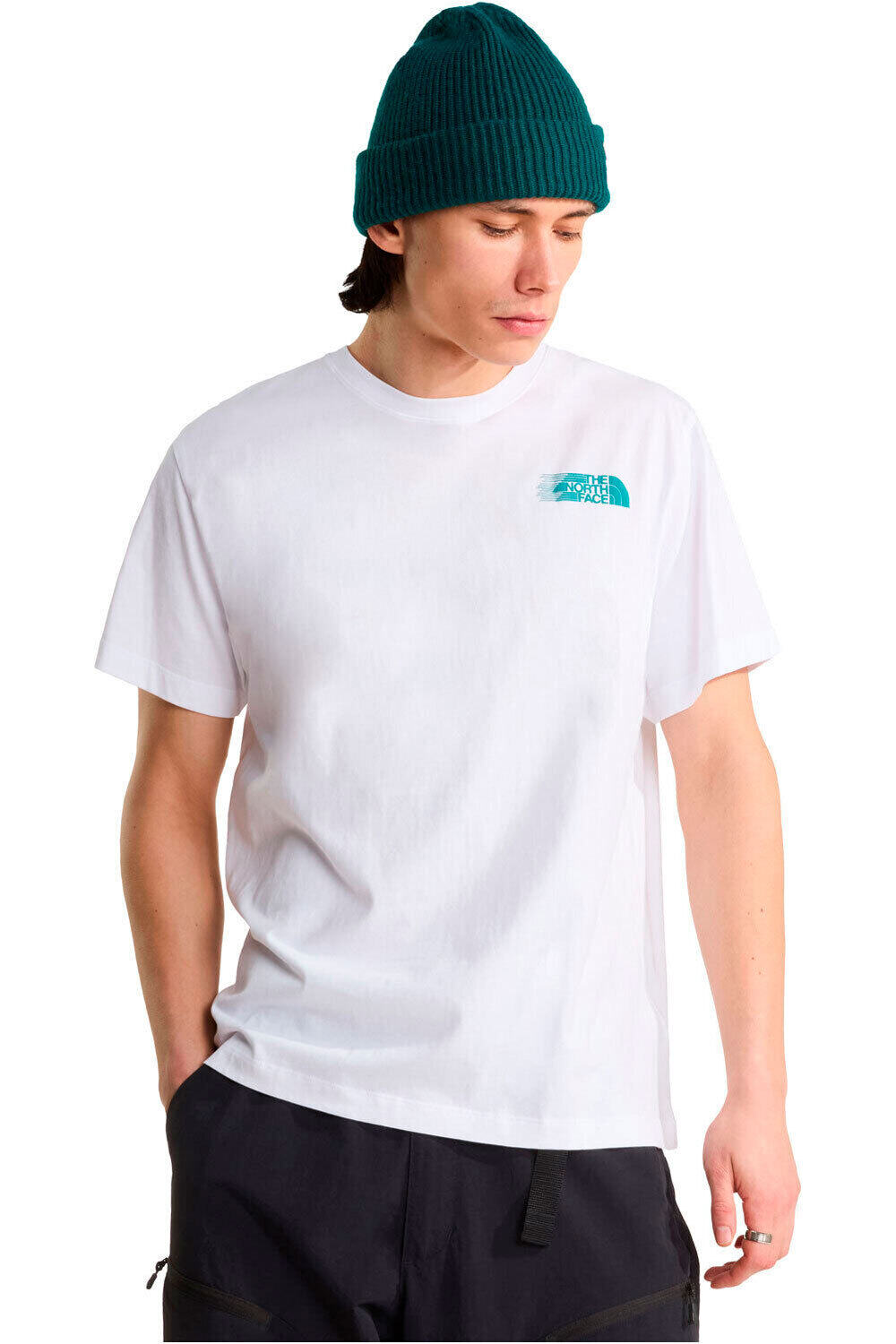 The North Face camiseta manga corta hombre M RETRO TRAIL RLX SS TEE-GRAPHIC vista frontal