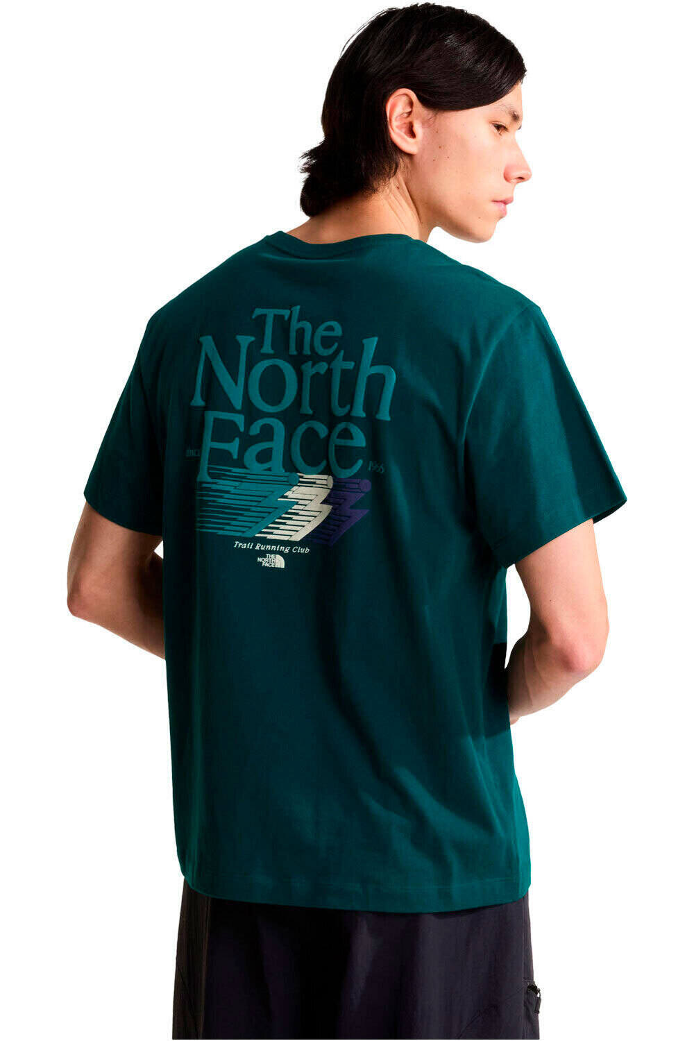 The North Face camiseta manga corta hombre M RETRO TRAIL RLX SS TEE-GRAPHIC vista trasera