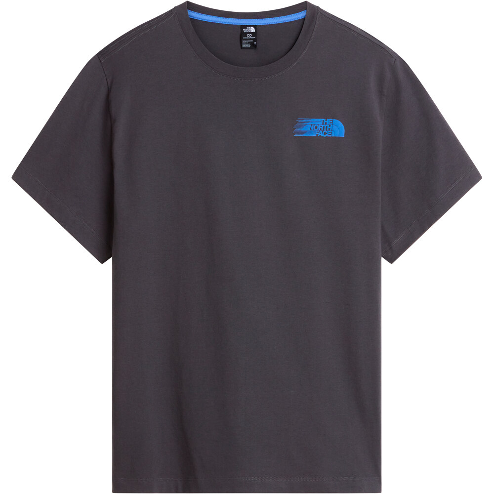 The North Face camiseta manga corta hombre M RETRO TRAIL RLX SS vista detalle