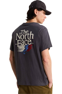 The North Face camiseta manga corta hombre M RETRO TRAIL RLX SS vista trasera