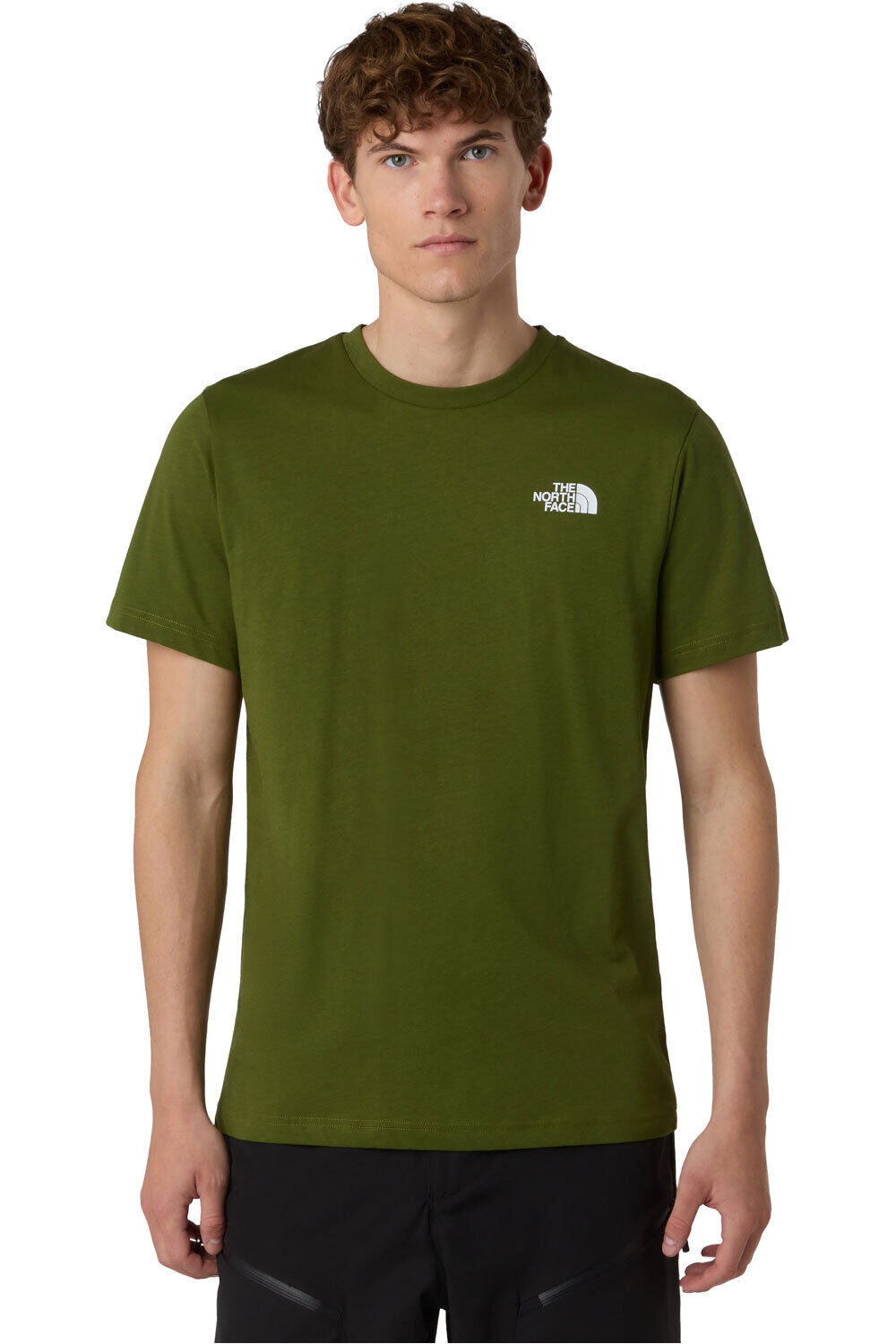 The North Face camiseta manga corta hombre M SS BOX NSE TEE vista frontal