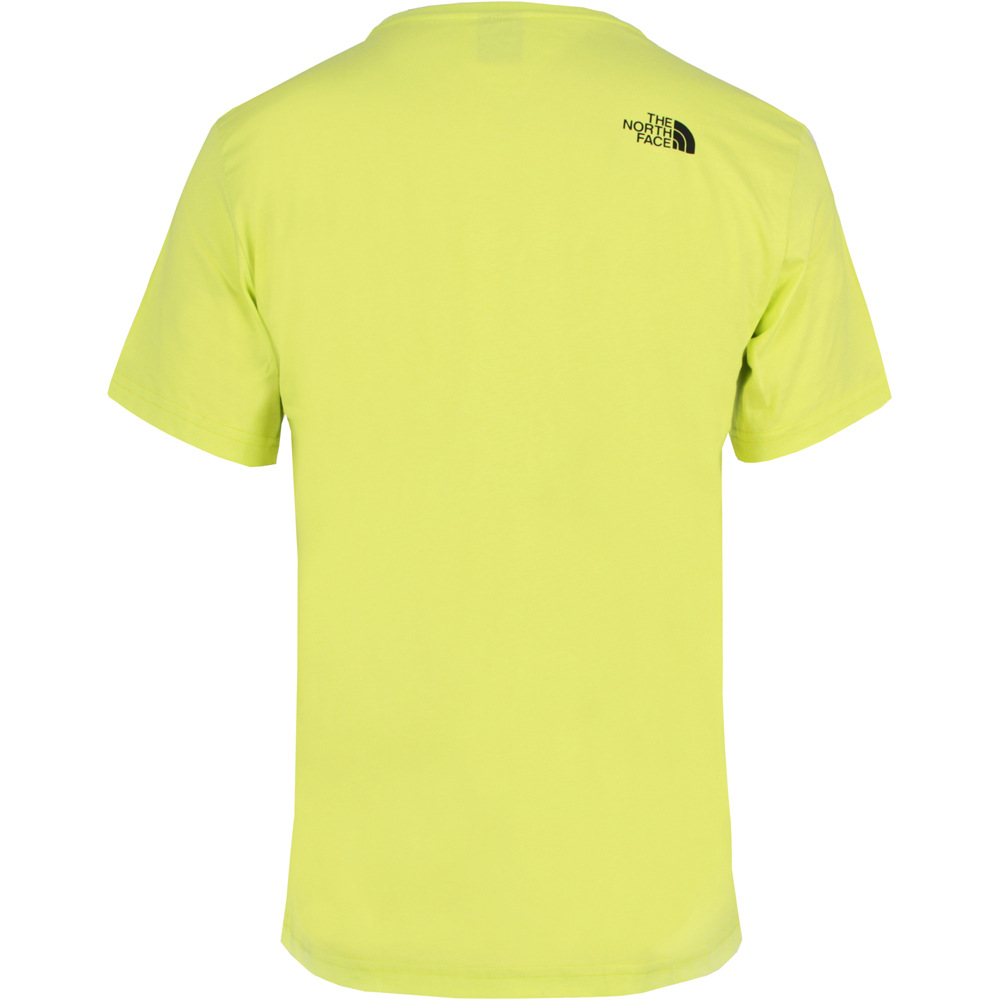 The North Face camiseta manga corta hombre M S/S EASY TEE vista trasera