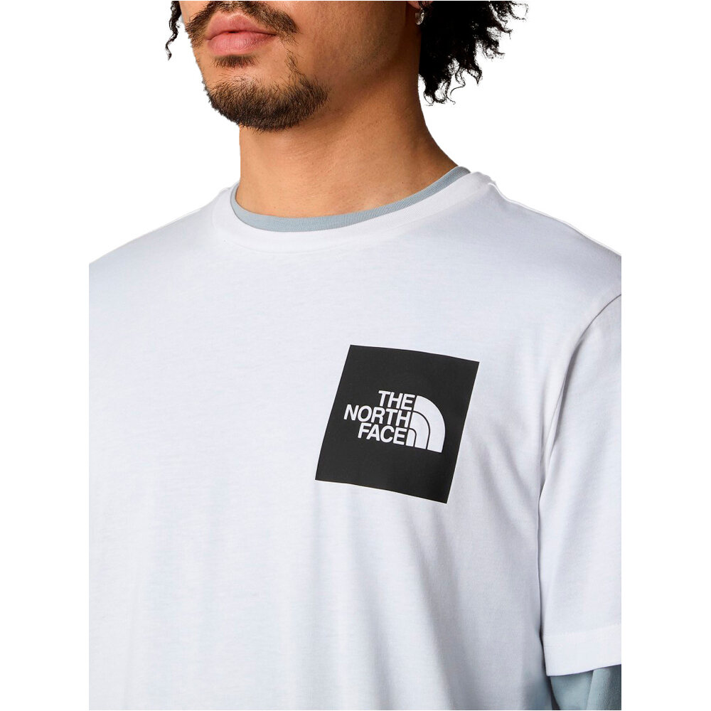 The North Face camiseta manga corta hombre M SS FINE TEE vista detalle
