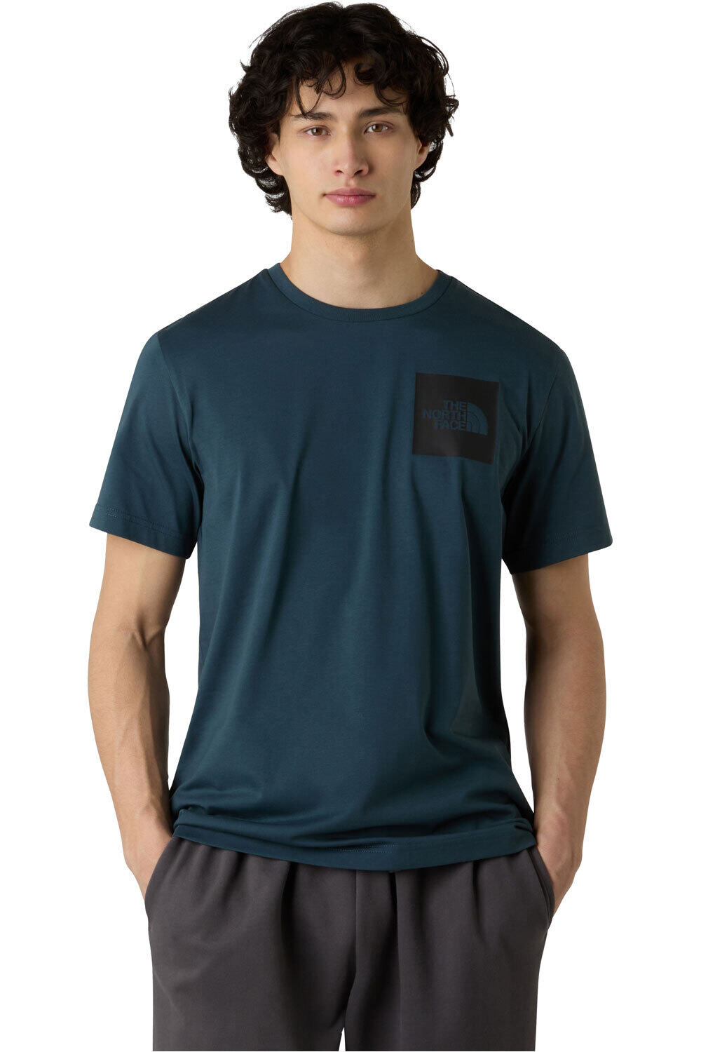 The North Face camiseta manga corta hombre M SS FINE TEE vista frontal