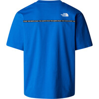 The North Face camiseta manga corta hombre M S/S ZUMU RELAXED TEE vista trasera