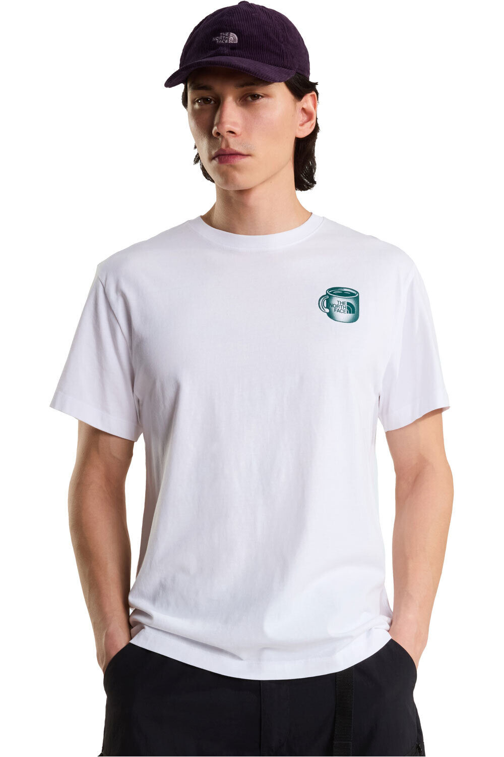 The North Face camiseta manga corta hombre U BASECAMP BARISTA RLX SS vista frontal