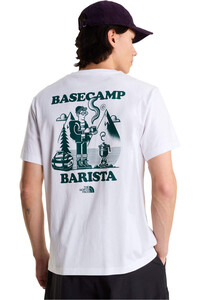 The North Face camiseta manga corta hombre U BASECAMP BARISTA RLX SS vista trasera