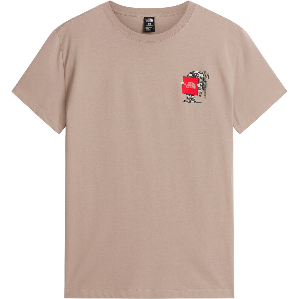 The North Face camiseta manga corta hombre U GEAR UP GET OUT RLX vista detalle