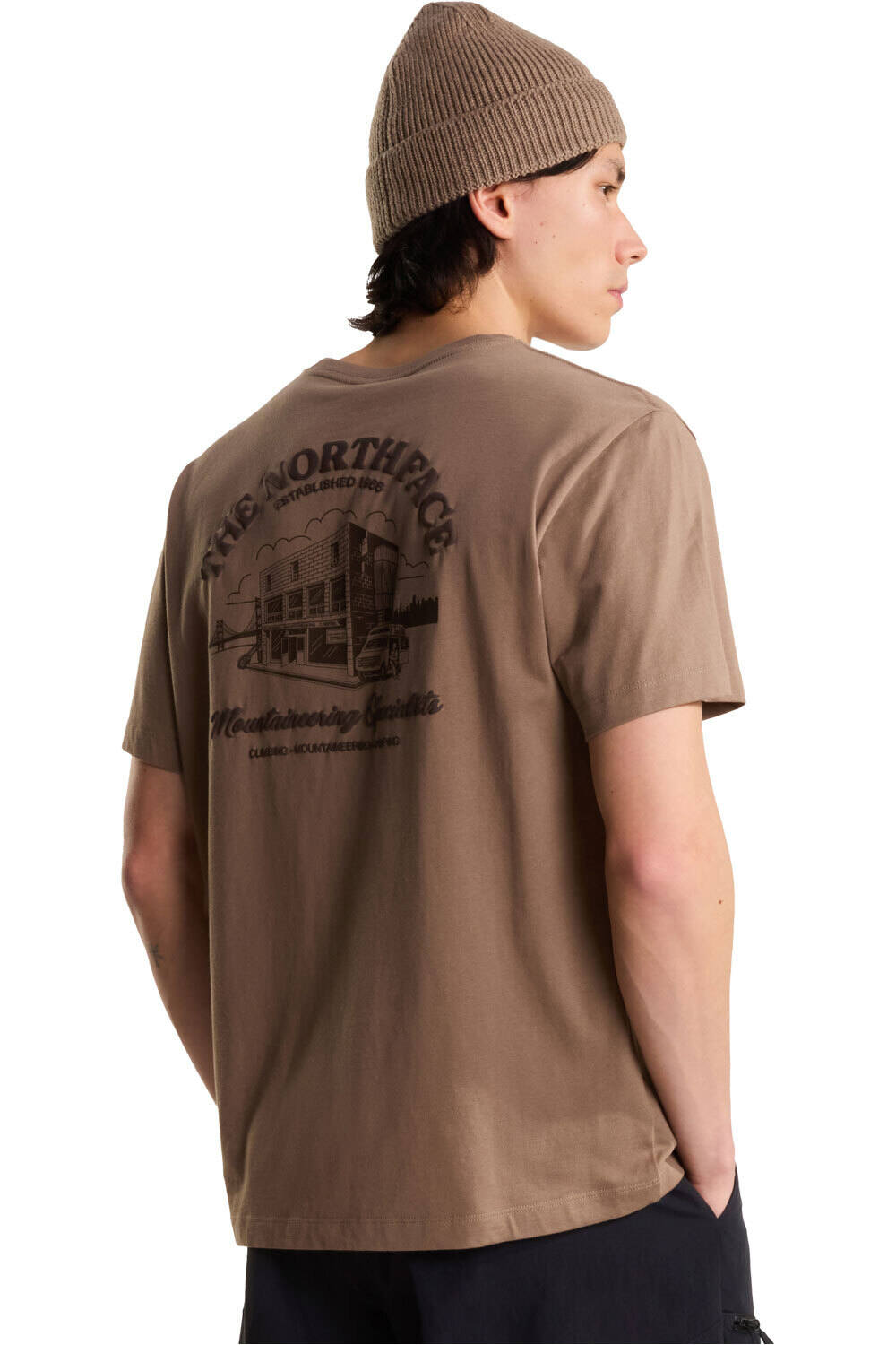 The North Face camiseta manga corta hombre U OG STORE RLX SS vista trasera