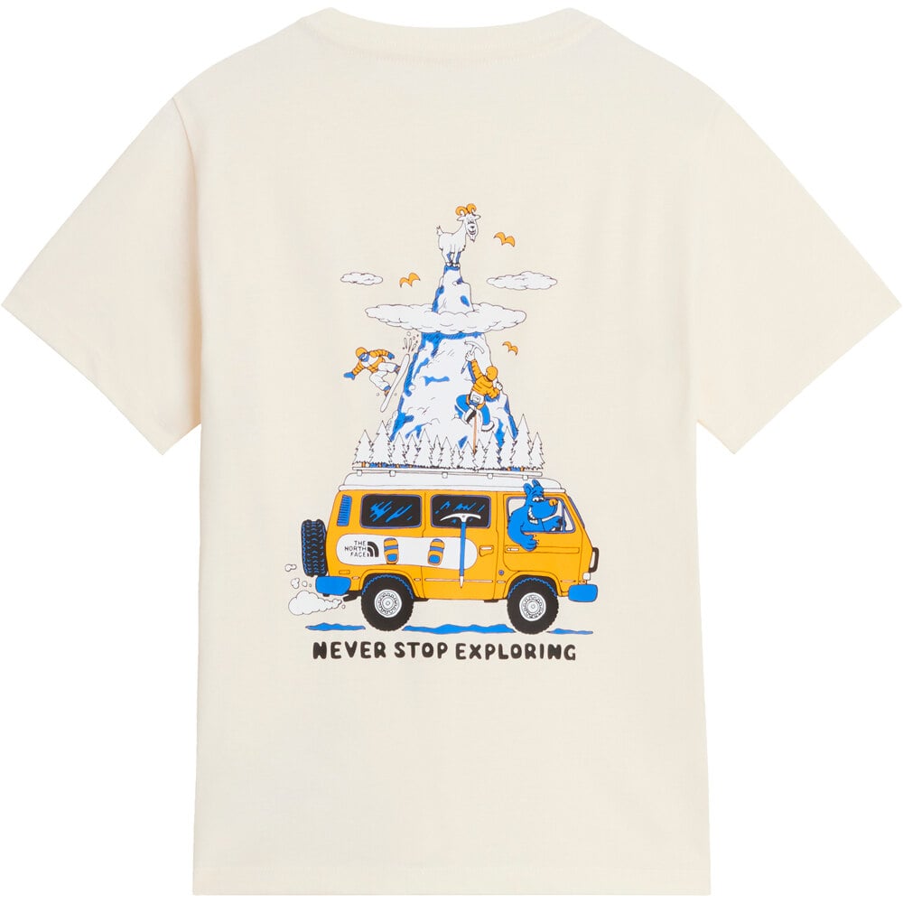 The North Face camiseta manga corta niño TEEN B OUTDOOR REGULAR SS TEE - GRAPHIC 03