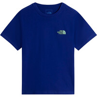 The North Face camiseta manga corta niño TEEN B OUTDOOR REGULAR SS TEE - GRAPHIC vista frontal