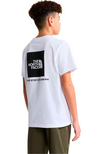 The North Face camiseta manga corta niño TEEN EVOLUTION BOX NSE SS TEE vista trasera