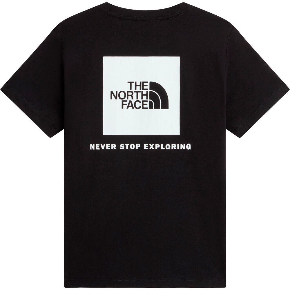 The North Face camiseta manga corta niño TEEN EVOLUTION BOX NSE SS TEE vista trasera