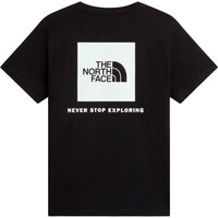 The North Face camiseta manga corta niño TEEN EVOLUTION BOX NSE SS TEE vista trasera