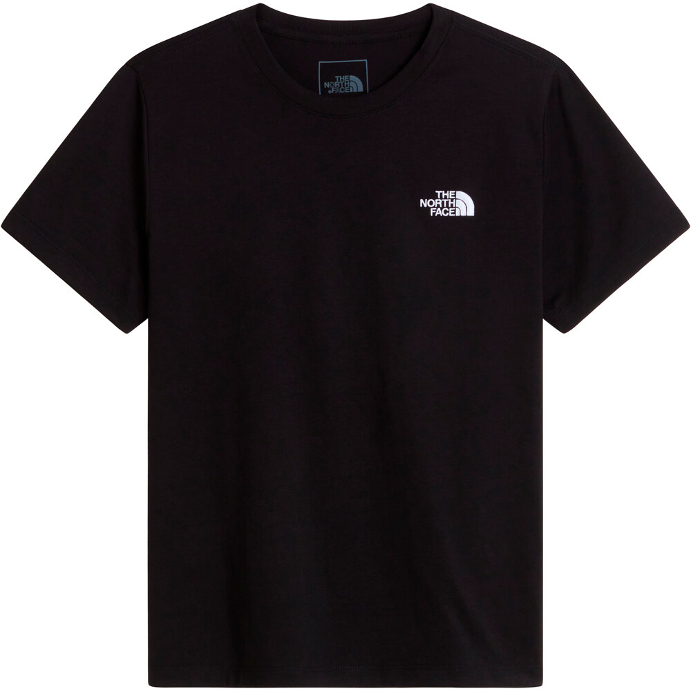 The North Face camiseta manga corta niño TEEN EVOLUTION SIMPLE DOME S/S TEE vista detalle