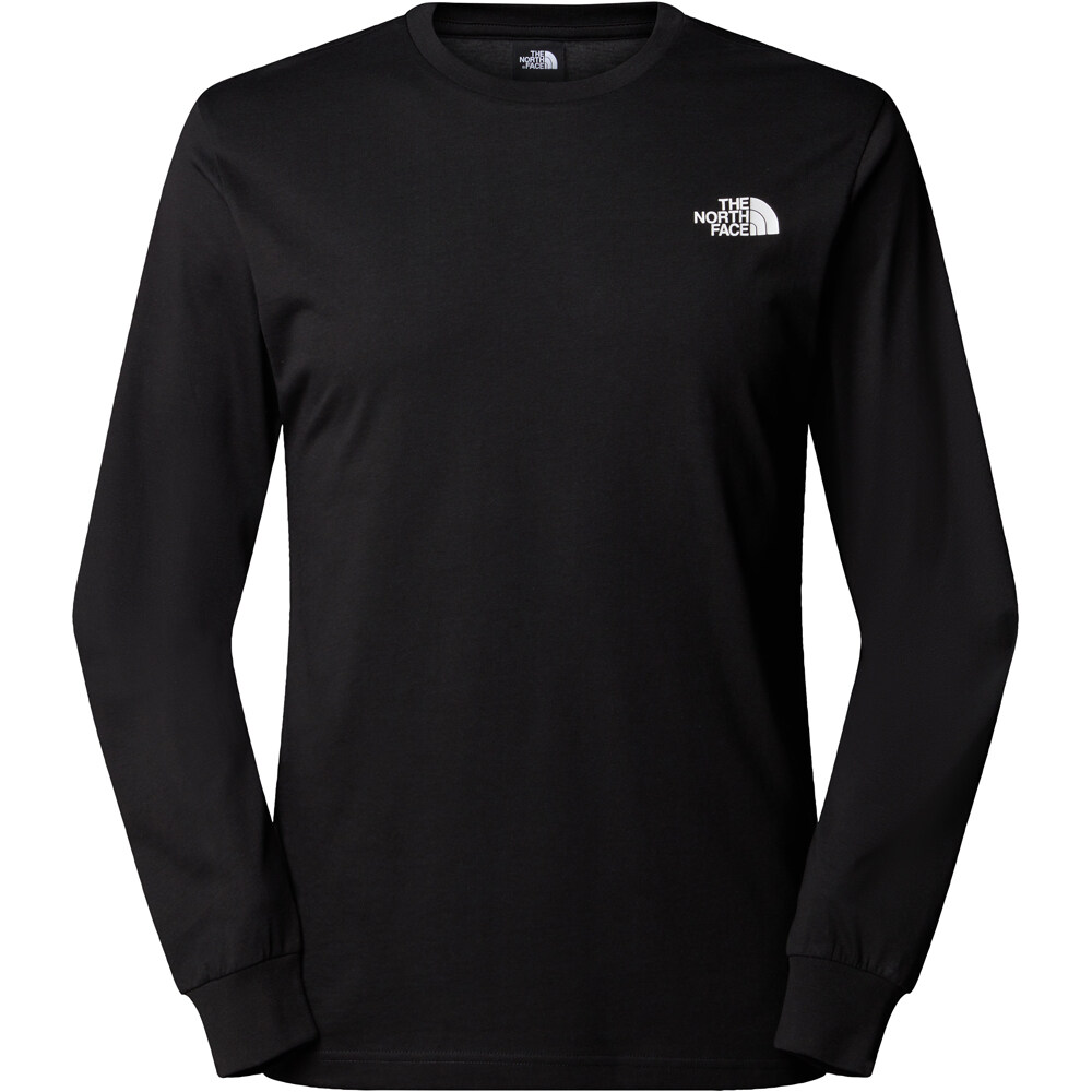 The North Face camiseta manga larga hombre M L/S EASY TEE vista detalle