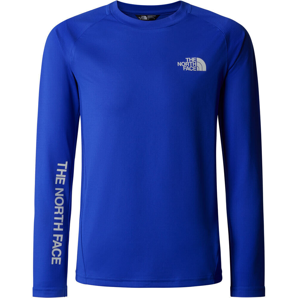 The North Face camiseta manga larga niño TEEN NEVER STOP LS TEE vista detalle