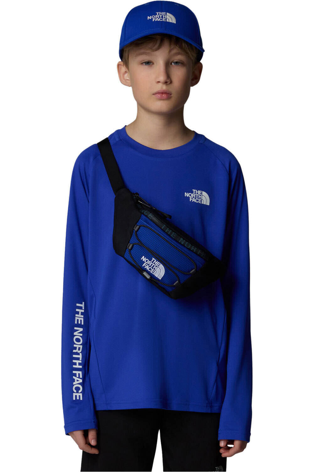 The North Face camiseta manga larga niño TEEN NEVER STOP LS TEE vista frontal