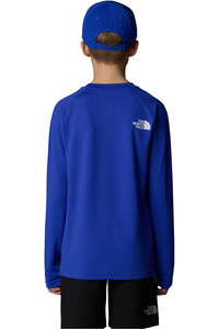 The North Face camiseta manga larga niño TEEN NEVER STOP LS TEE vista trasera
