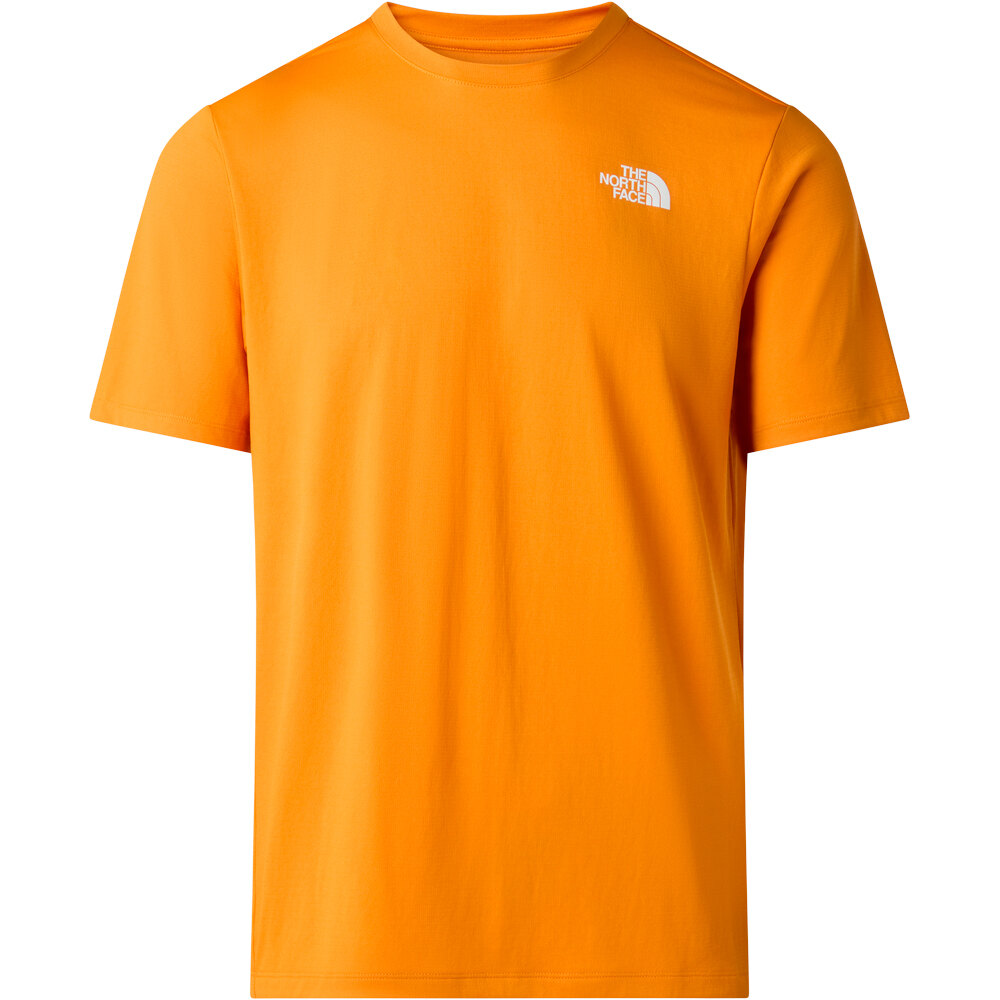 The North Face camiseta montaña manga corta hombre M 24/7 BOX NSE SS TEE vista detalle