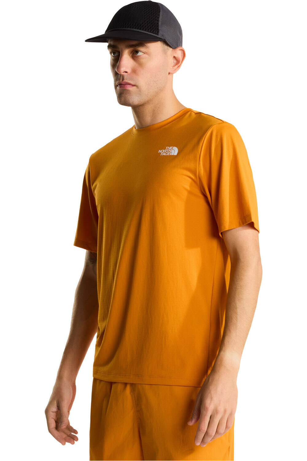 The North Face camiseta montaña manga corta hombre M 24/7 BOX NSE SS TEE vista frontal