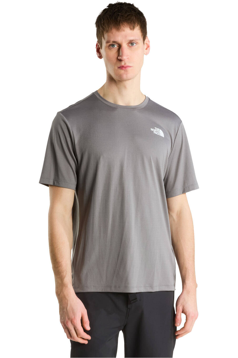 The North Face camiseta montaña manga corta hombre M 24/7 BOX NSE SS TEE vista frontal